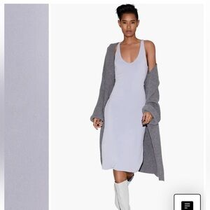 Leith Sleek Knit Midi Dress